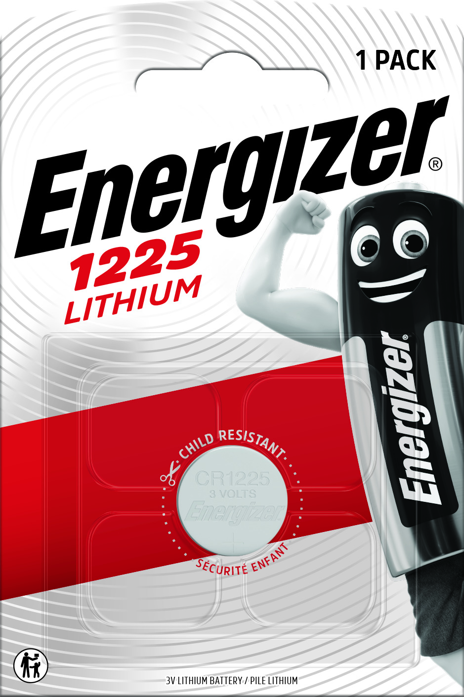 ENERGIZER Lithium BR1225 blister da 1