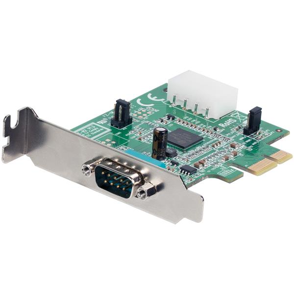 Scheda PCI Express seriale nativa basso profilo a 2 porte RS-232 con 16950 UART