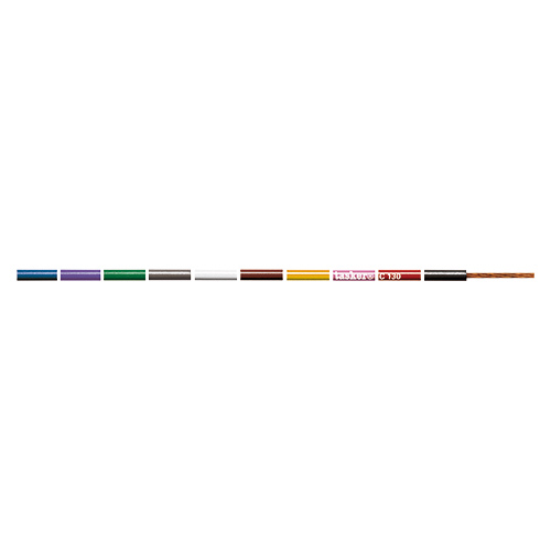 Cavo 1x022 unipol. nero Milan C130
