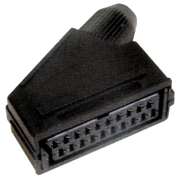 Presa scart volante 21poli