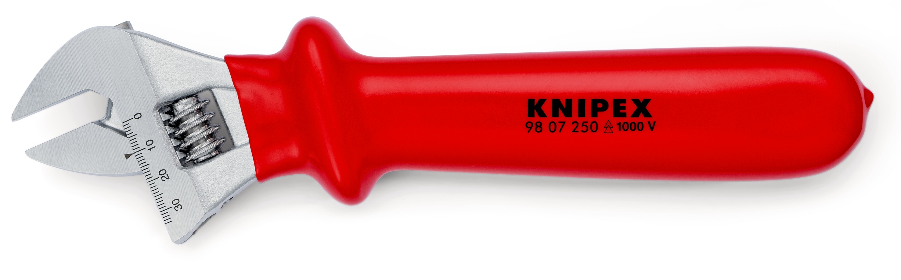 Chiave a rullino regolabile 98 07 250, isolamento a 1000V