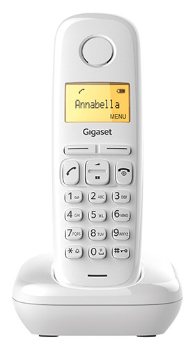 Telefono cordless Gigaset A270 con vivavoce - colore Bianco