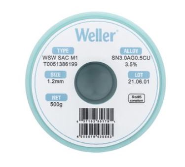 WSW SAC M1 Filo saldante, Ø 1,2 mm, 500 gr T0051386199 - Weller