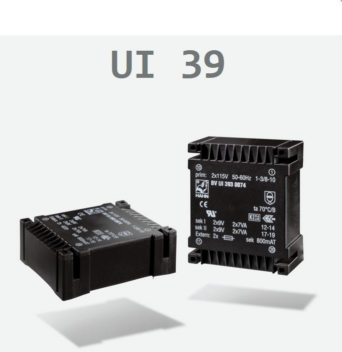 TRASFORM. BVUI3960084 TRAFO P: 2x115V S:2x21V/30,0VA