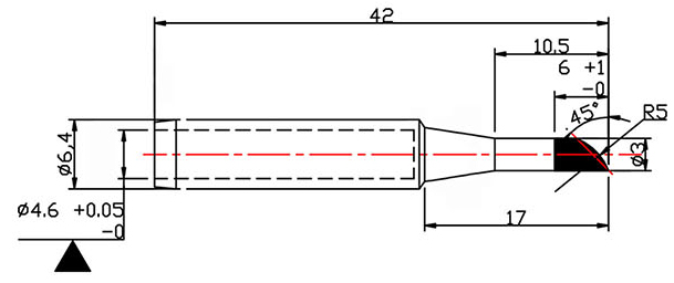 N9-36 10 Punte a taglio da 3mm per saldatore MK-8988