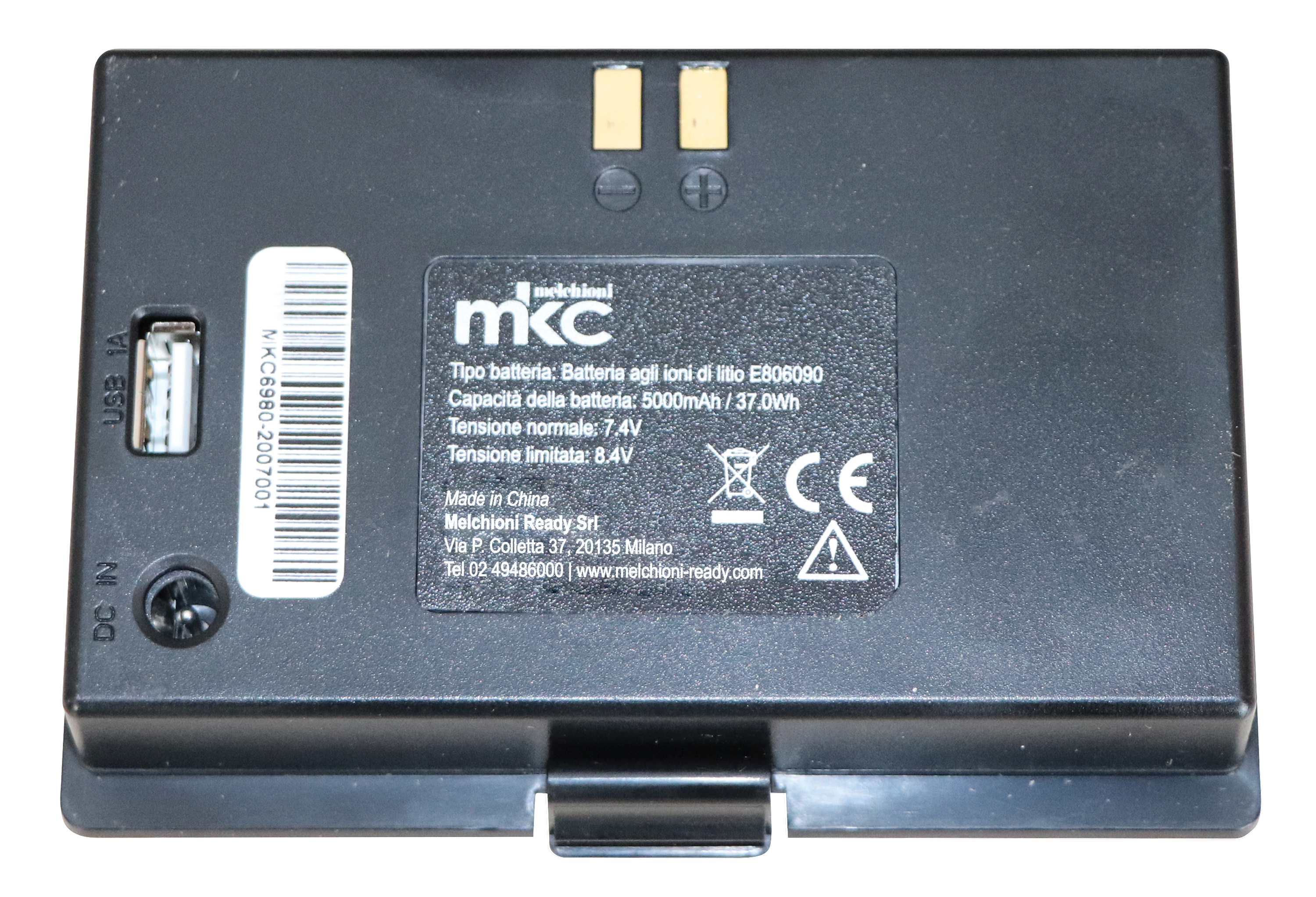 Batteria di ricambio 7,4V/5000mah per Spectrum 6980 SKY + H265 (modello FAT)