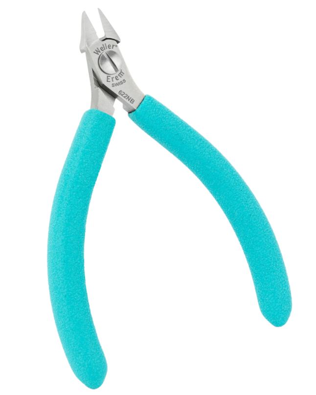 Tronchese con taglio laterale – testa arrotondata alleggerita, 622NB Weller