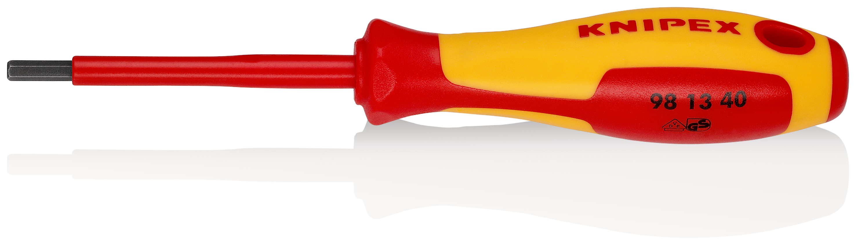 Giraviti per viti con esagono incassato 98 13 40, isolamento a 1000V