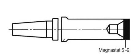Adattatore con fermapunta PT7-LT 370° T0058720787 - Weller