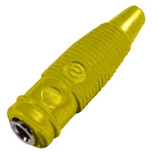 Presa Volante Professionale Ø4mm Giallo BA/436G