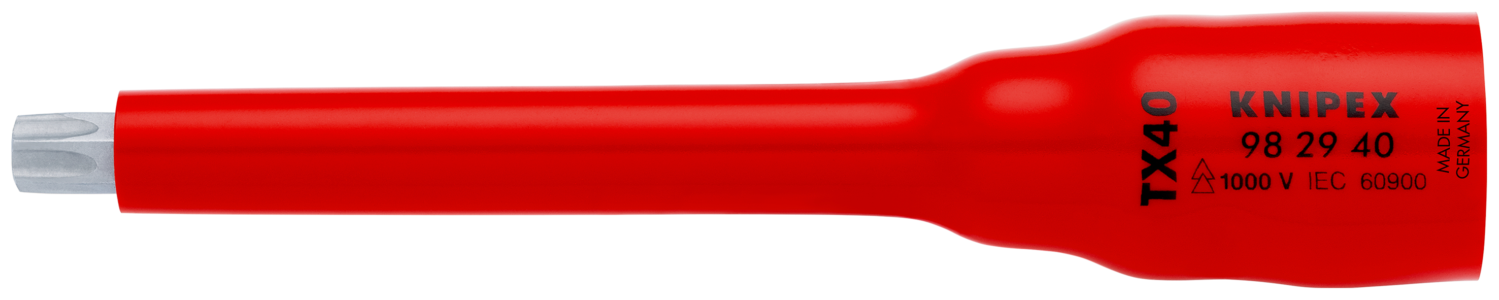 KNIPEX Chiave a bussola 3/8"TX40 98 29 40, isolamento a 1000V