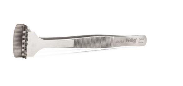 Pinzette per wafer con pala inferiore piatta e 6 dita superiori, 608ASA Weller