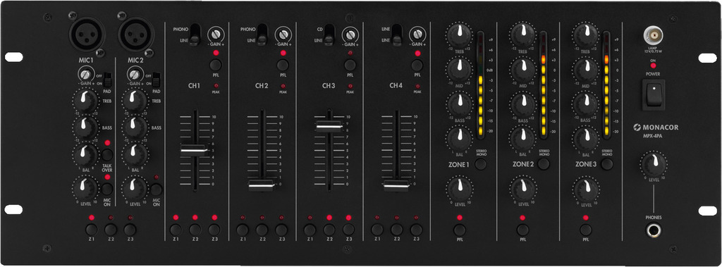 MPX-4PA - Mixer Stereo