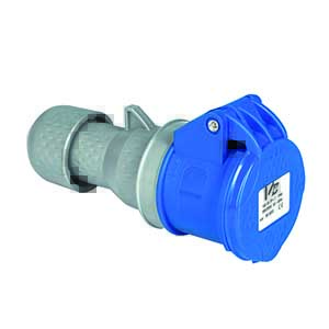 Presa Elettrica Industriale 2P+Terra Ip44 16A 230V Blu PR/VB223-I