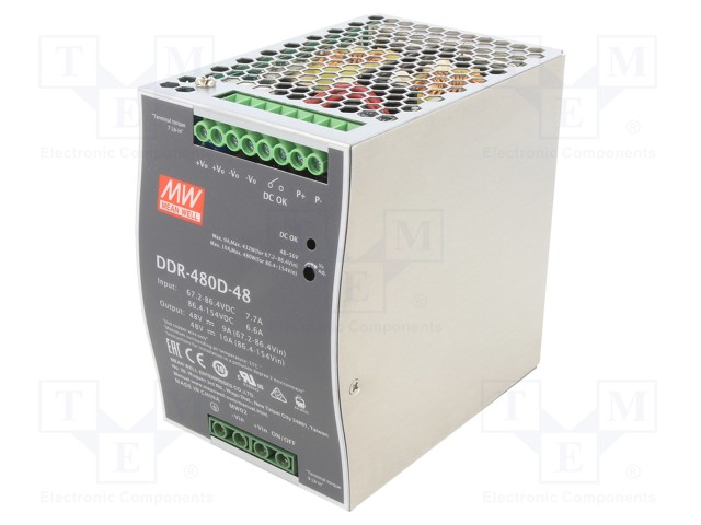 Alimentatore MEANWELL DDR-480D-24