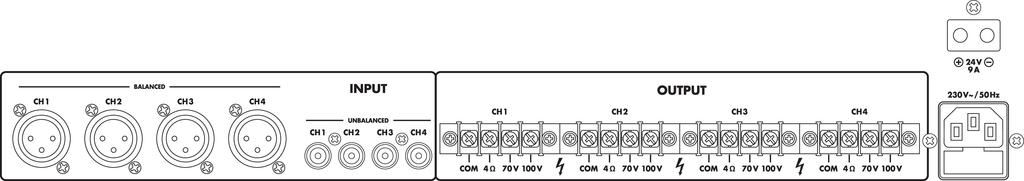 PA-1450D - Amplificatore PA