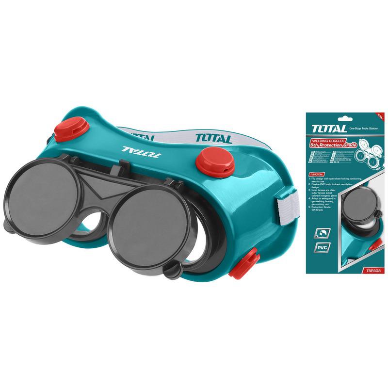 Occhiali per saldatura in PVC - Flip Design TSP303