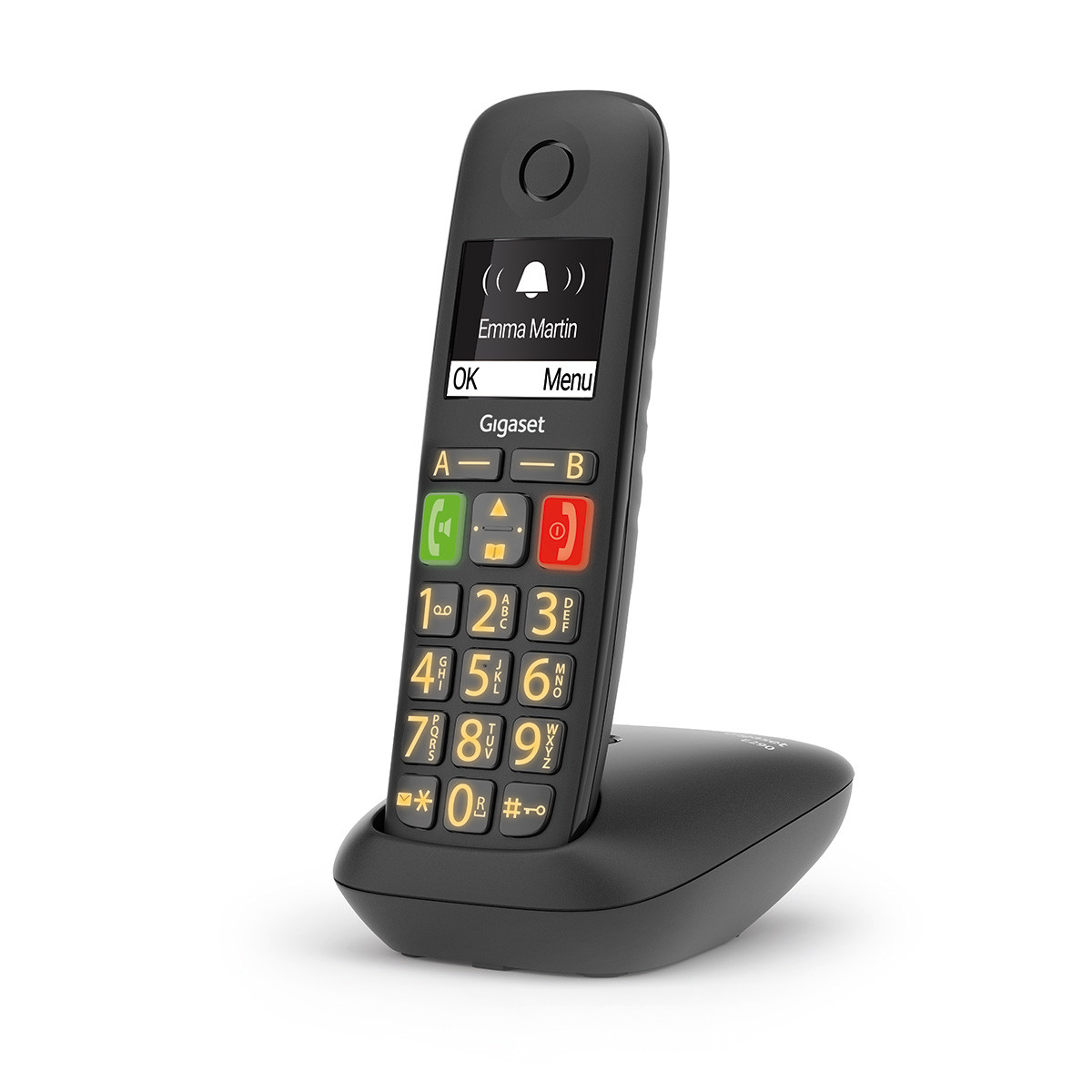 Telefono Cordless Gigaset E290 Nero