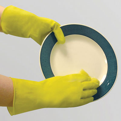 Guanti uso domestico Matrix, blu, taglia 8/M