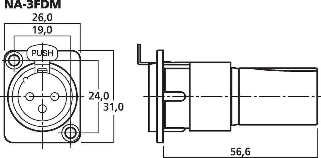 NA-3FDM - Adattatore
