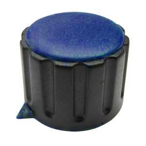 Manopola Nera A Mandrino 29x20 Blu MA/1190B