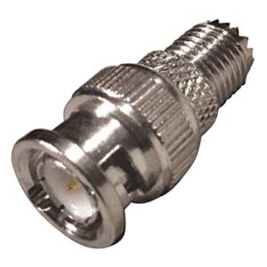 Adattatore Spina BNC-Presa Mini UHF U/1237-C