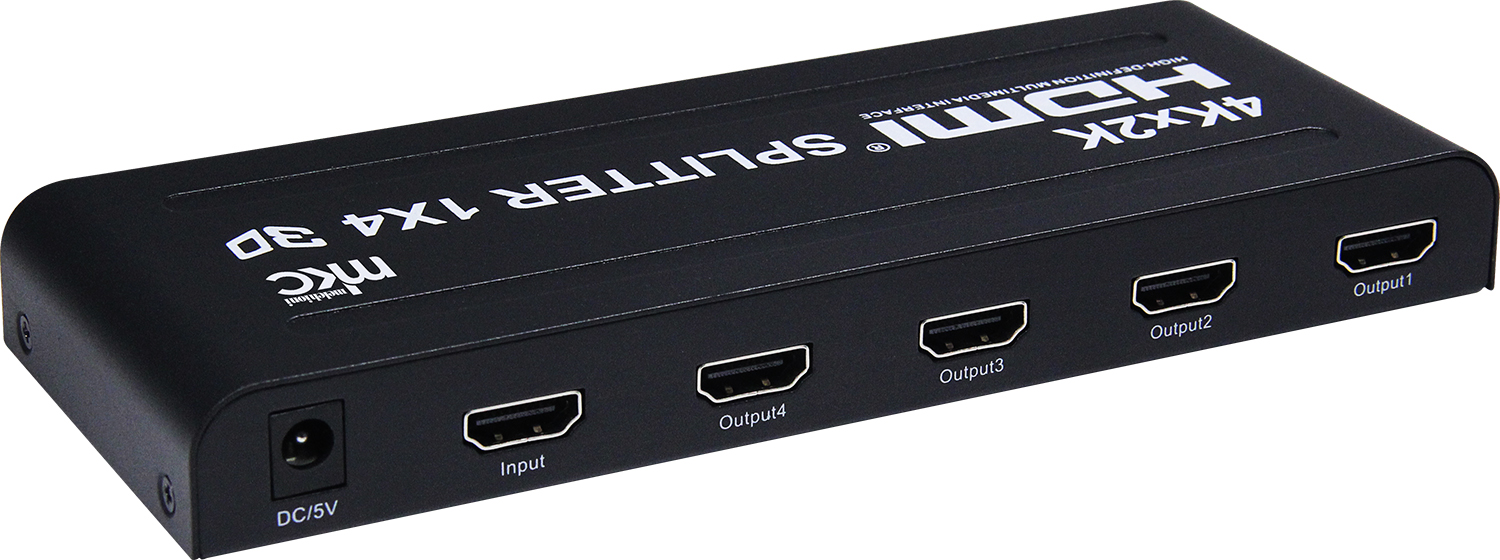 Divisore HDMI 4K 30Hz   1 IN x 4 OUT mod. MK-SP4