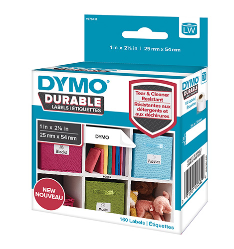 Etichette DYMO® LabelWriter™ Durable Spediz./Badge - 25x54 mm - Bianco