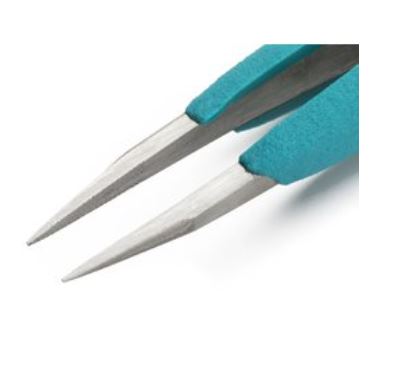 Pinzette di precisione ergonomiche con punte dritte, EOODSA  Weller