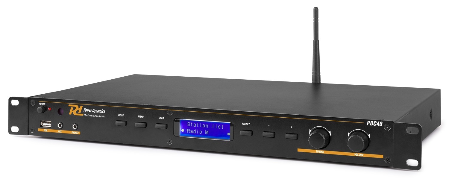 Modulo con sintonizzatore DAB+/FM e USB/BT, Mod. PDC40