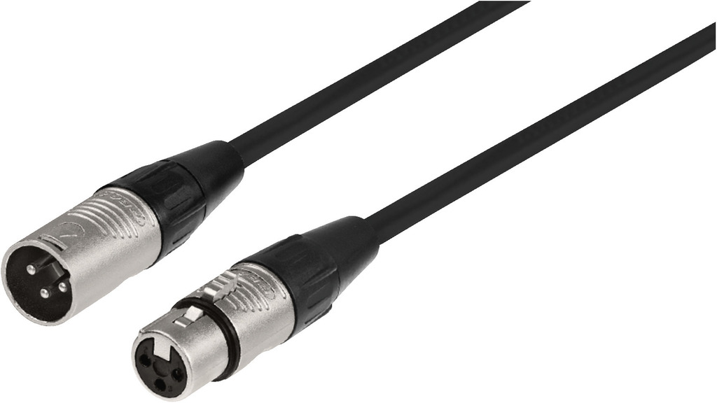 MECR-1500/SW - Cavo di estensione XLR 15m