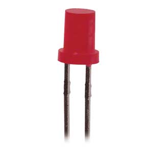Led Cilindrico 3mm Piatto Giallo LED/C/3G-C