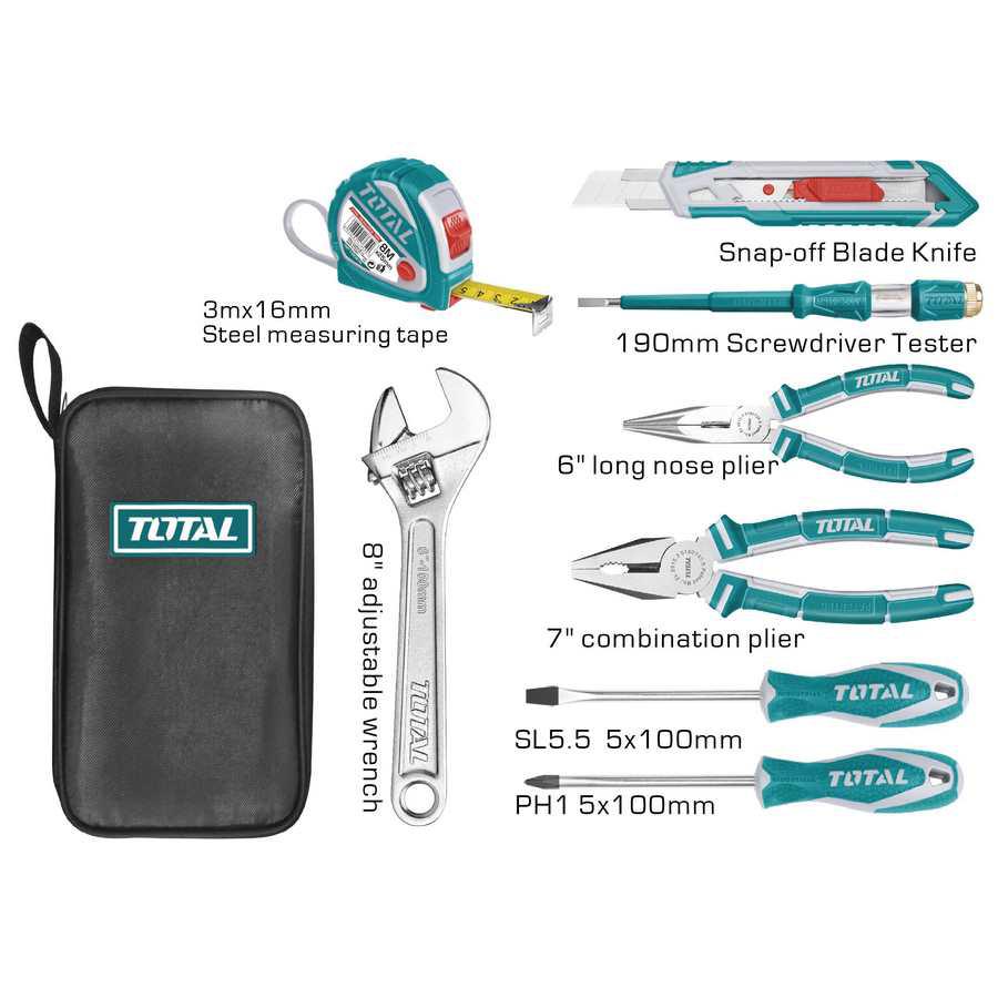 Set 8 pezzi - Cacciaviti, Pinze e Accessori THKTHP90086