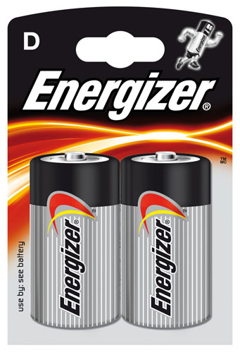 ENERGIZER D Classic batteria alcalina D in blister da 2 pile