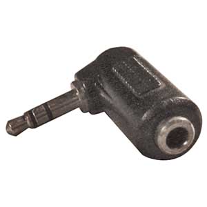 Adattatore 90° Spina Stereo 3,5-Presa Stereo 3,5 AD/665-I