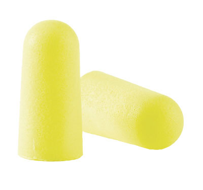 Cuscinetti auricolari singoli E-A-R soft giallo neon, 1 coppia Polybag ES01001