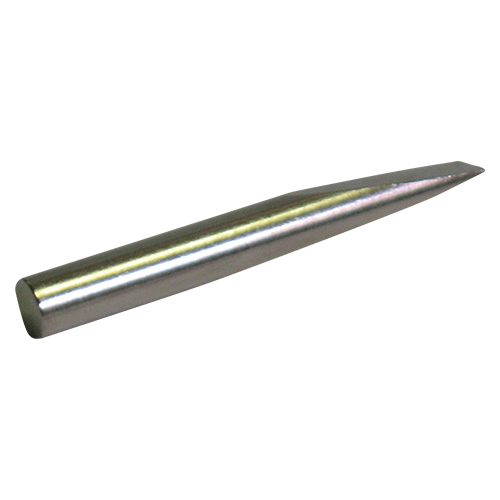 43106 - punta in rame nichelato diritta 9,5mm