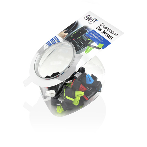 Supporto universale smartphone x auto jar display (25pz) EW1276