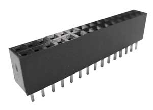 Connettore Str. Doppia Femmina Da Circuito Stampato Ver 2.54 20+20P CTF/40B-C