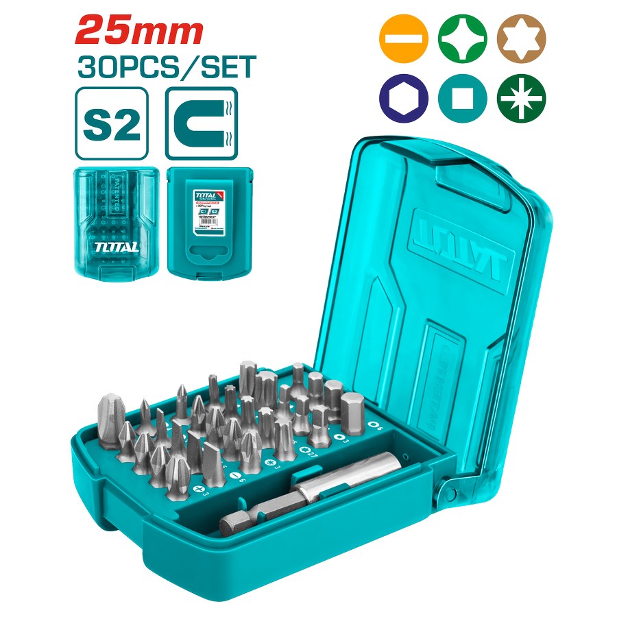 Set da 30 Punte per Avvitatore TACSD10306