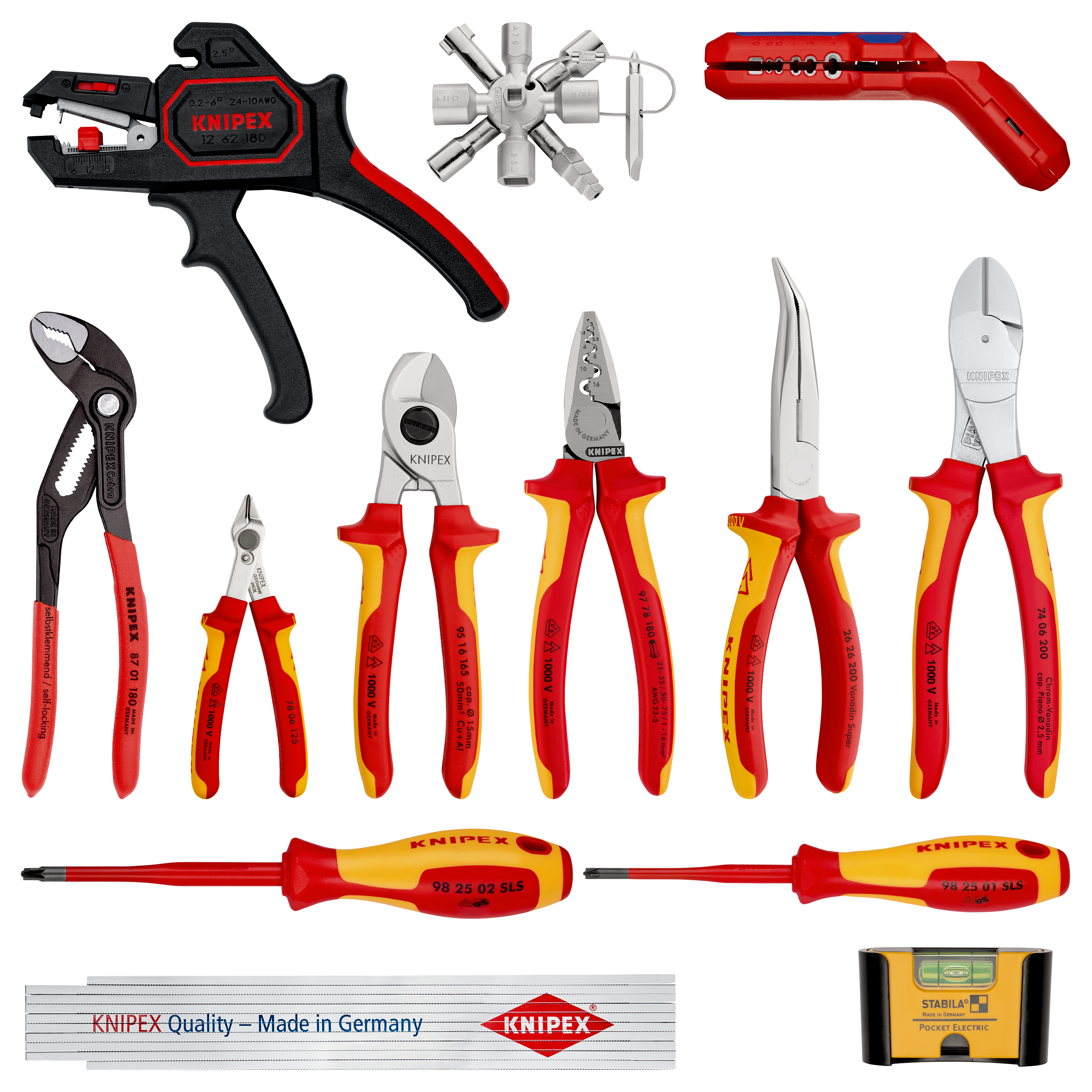 Assortimento di estensione Elettro 2 00 20 90 V02, isolamento a 1000V