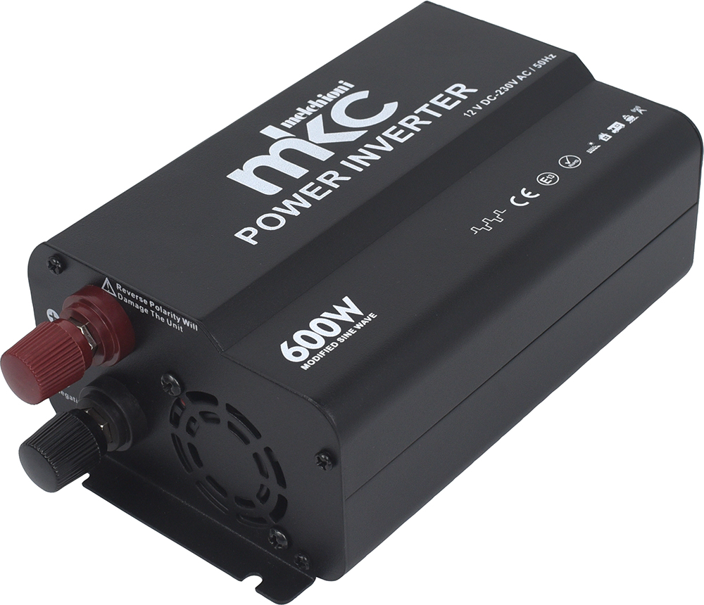 INVERTER MKC-RS600M-12 12VDC 230VCA 600W SOFTSTART ONDA MODIFICATA