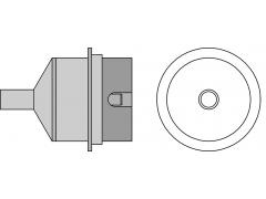 Ugello tondo Weller, diametro 4,0 mm, T0058736867N