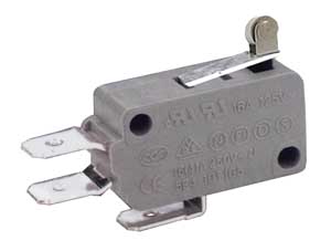 Microdeviatore Faston 4,8 Con Norm.Leva MS/645-I