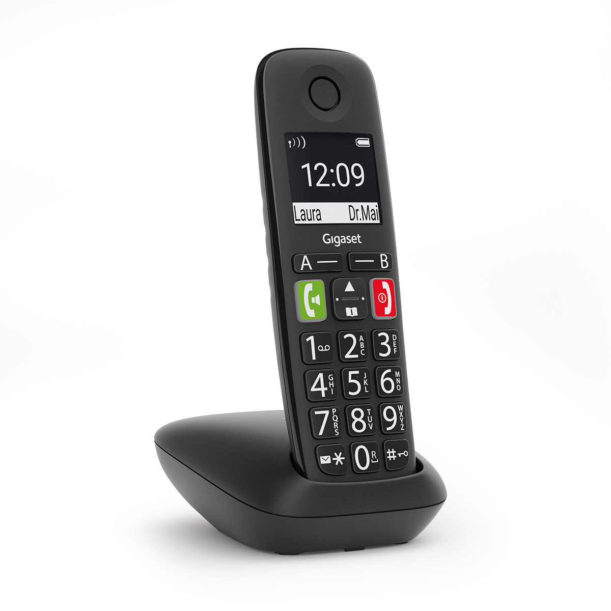 Telefono Cordless Gigaset E290 Nero