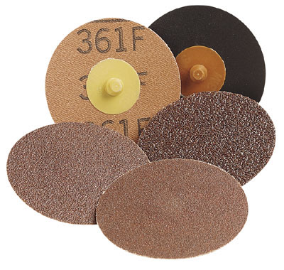 Disco abrasivo 3M 361F/363F 50mm grana  50 supporto 3 verde