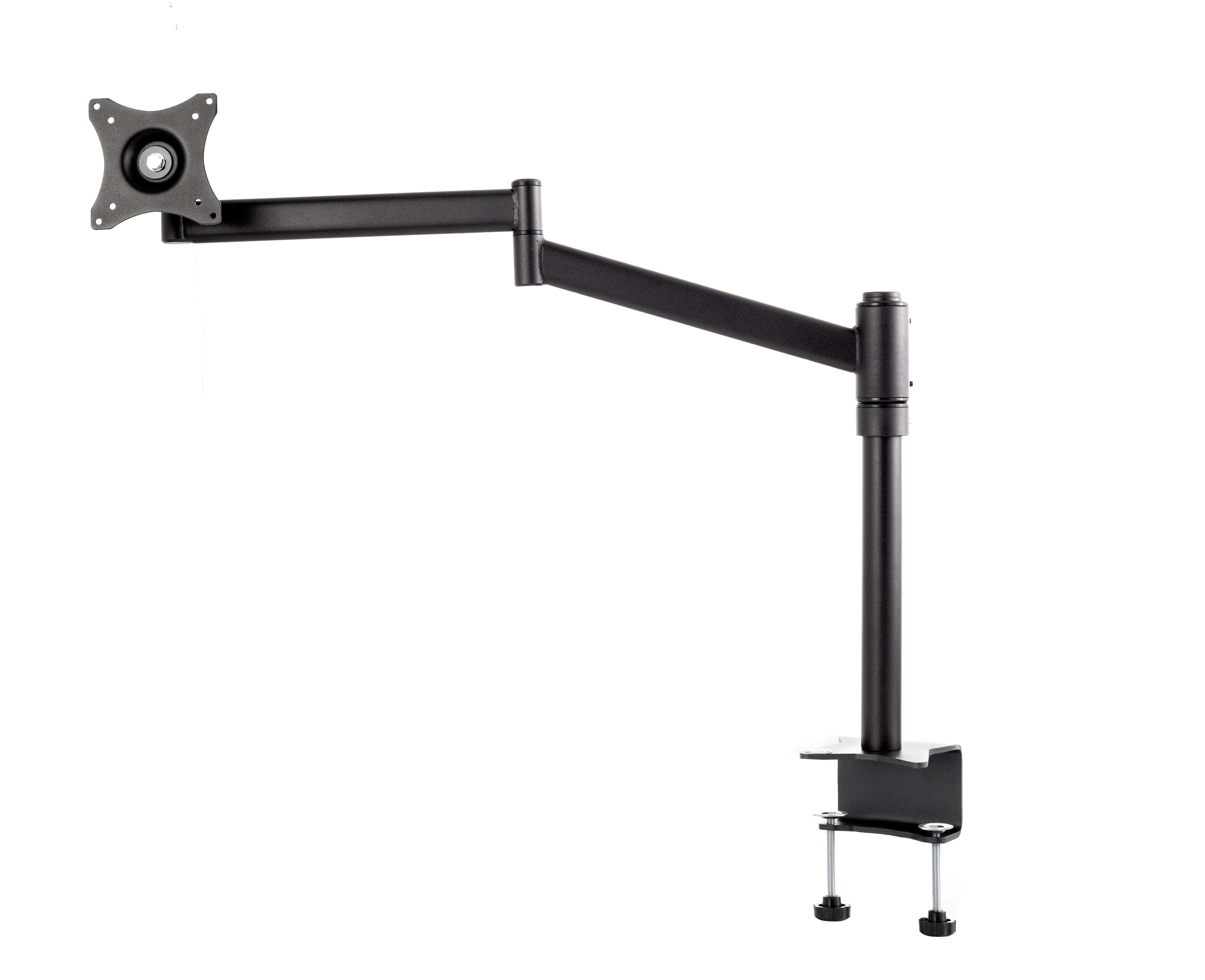 SV03c-B - Supporto da tavolo a doppio braccio per schermi da 10-29".