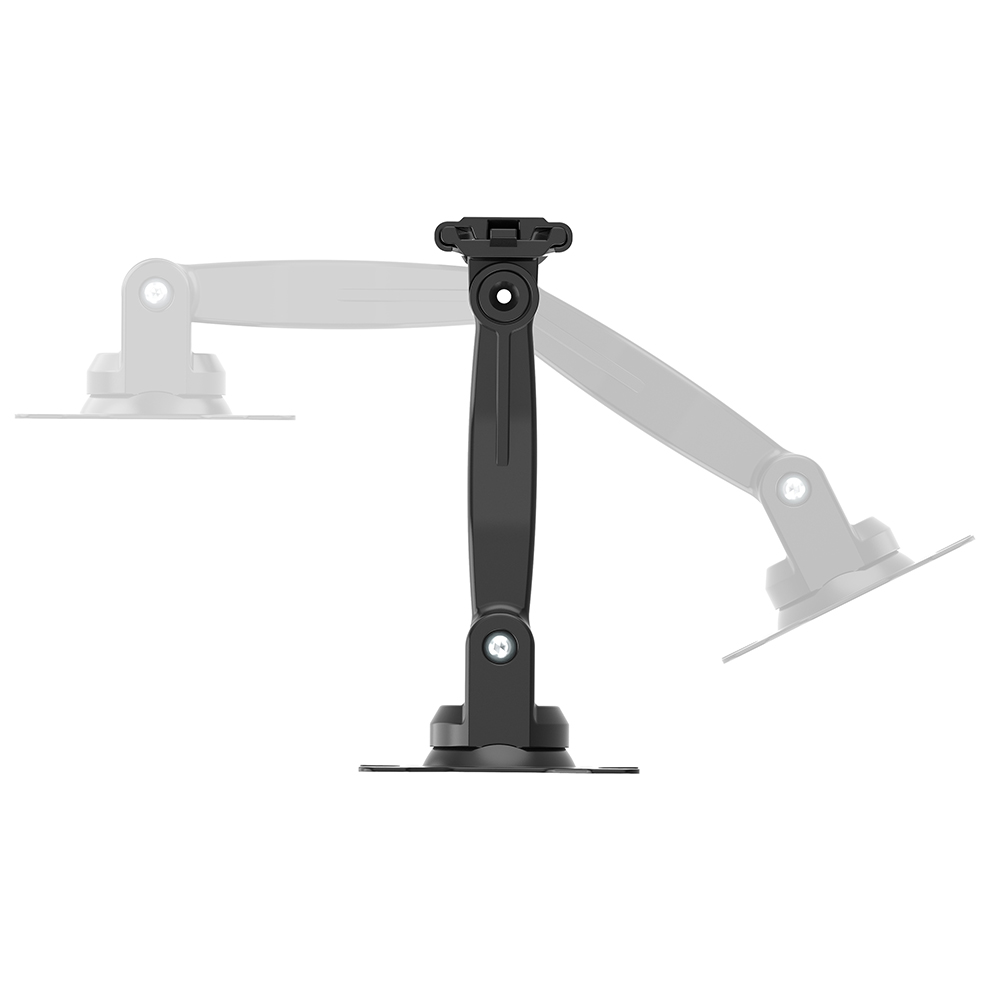 Supporto TV 10''-27'' a due snodi, nero, Mod. STV-IR-1027-2