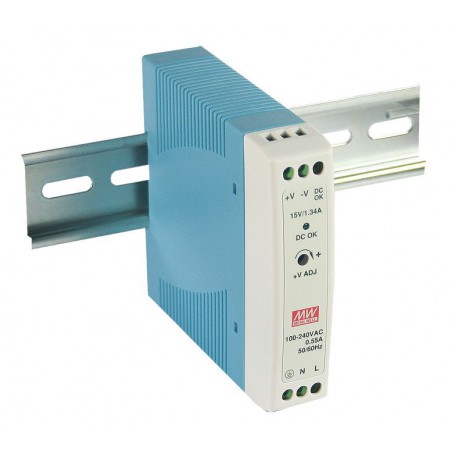 Alimentatore MEANWELL MDR-20-24  24V 20W