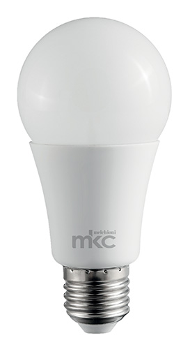 Lampadina LED a60 12W E27 220-240vca luce naturale 4000K A60 12W MKC Light